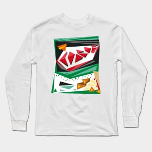 Item C13 of 30 (Combos Abstract Study) Long Sleeve T-Shirt